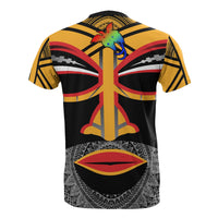 Papua New Guinea Face All Over T Shirt - Polynesian Pride