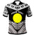 Palau Custom Polo Shirt Tribal Pattern Cool Style White Color Unisex White - Polynesian Pride