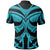 Samoan Tattoo Polo Shirt Blue - Polynesian Pride