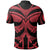 Samoan Tattoo Polo Shirt Red - Polynesian Pride