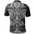 Polynesian Tattoo Polo Shirt White - Polynesian Pride