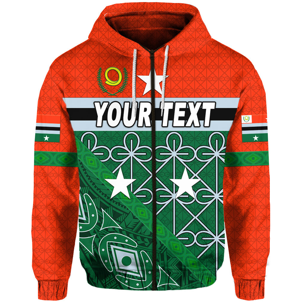 Custom Penama Province Zip Hoodie Vanuatu Pattern Unique Style LT8 - Polynesian Pride