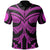 Samoan Tattoo Polo Shirt Purple - Polynesian Pride