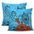 Hawaiian Map Kanaka Sea Turtle Seal Of Hawaii Hibiscus Plumeria Polynesian Pillow Covers - Polynesian Pride