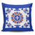 Hawaiian Quilt Heliconia Flowers Pillow Covers - AH One Size 18"x18 Blue - Polynesian Pride