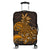 Hawaii Luggage Cover - Tribe Pineapple Luggage Covers - AH Brown - Polynesian Pride