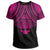 Skull Circle Polynesian T Shirt Pink Skull Style - Polynesian Pride