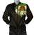 Papua New Guinea Men's Bomber Jacket - Polynesian Gold Patterns Collection - Polynesian Pride