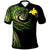 Papua New Guinea Polo Shirt Leader Wolf Is You Gradient Color Unisex Green - Polynesian Pride