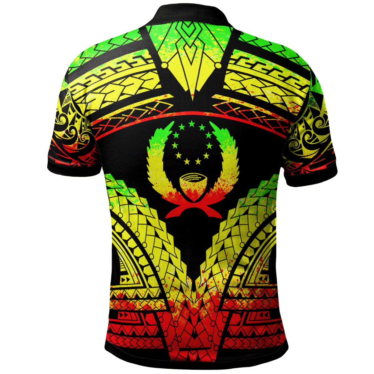Pohnpei Polo Shirt A Piece Of My Heart - Polynesian Pride