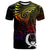 Pohnpei T Shirt Pegasus Gradient Colorful Style Unisex Black - Polynesian Pride