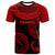 PohnpeiT Shirt Unique Serrated Texture Red Unisex Red - Polynesian Pride