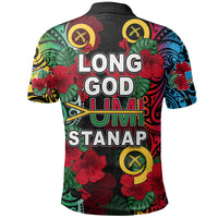 Vanuatu Torba and Hibiscus Polo Shirt LT6 - Polynesian Pride