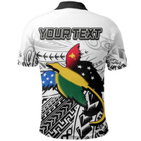 Custom Papua New Guinea Solomon Islands Polo Shirt LT6 - Polynesian Pride