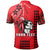 Custom Hawaii High School Kahuku Polo Shirt Mix Kakau LT6 - Polynesian Pride