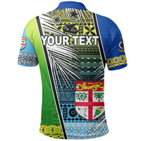 Custom Vanuatu Malampa Fiji Day Polo Shirt 2022 LT6 - Polynesian Pride