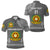 Custom Tonga Vavau High School Polo Shirt Simple Style Full Grey LT8 - Polynesian Pride