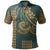 Custom Kakau Hawaiian Polynesian Polo Shirt LT6 Green - Polynesian Pride