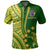 Cook Islands Polynesian Polo Shirt LT6 Green - Polynesian Pride