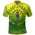 Cook Islands Polo Shirt Polynesian Tattoo Sunshine LT4 Unisex Yellow - Polynesian Pride