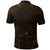 New Zealand Polo Shirt, Maori Gods Golf Shirt, Tumatauenga (God of War) Gold - Polynesian Pride