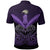 Maori Manaia New Zealand Polo Shirt Purple - Polynesian Pride