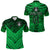 Custom Mighty Greens Polo Shirt Military Football Team Creative Style, Custom Text and Number LT8 Unisex Green - Polynesian Pride