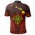 Hawaiian Kanaka Turtle Polynesian Polo Shirt Orange Stronge Style - Polynesian Pride