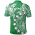 Cook Islands Polo Shirt Pukapuka Green Style LT6 - Polynesian Pride