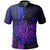 Custom Polynesian Hibiscus Polo Shirt Hawaiian Style No.3 LT6 Unisex Purple - Polynesian Pride