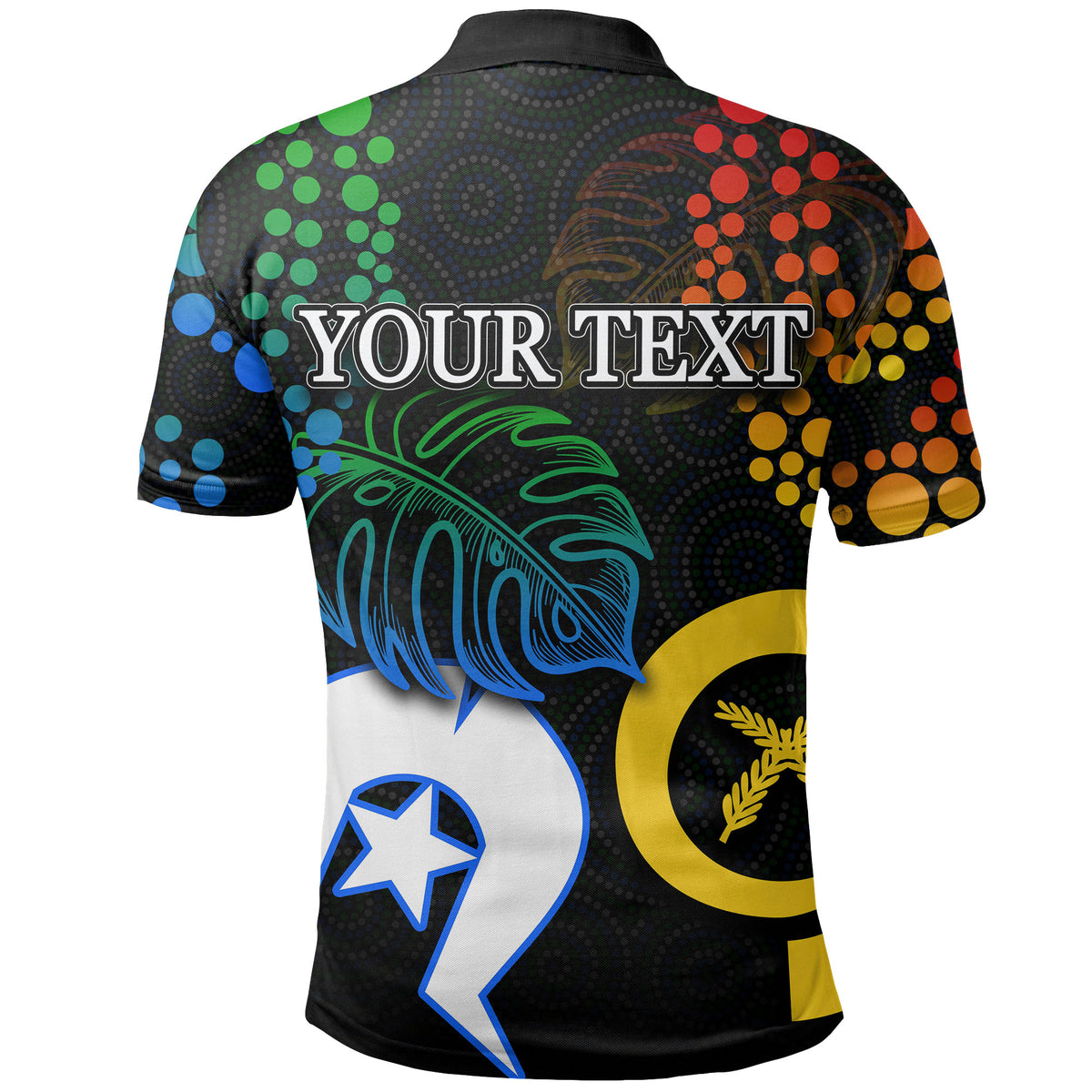 Custom South Sea Islanders Polo Shirt Torres Strait Islander LT6 - Polynesian Pride