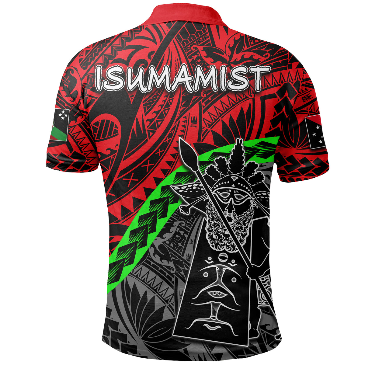 East New Britain Province Polo Shirt ISUMAMIST LT6 - Polynesian Pride