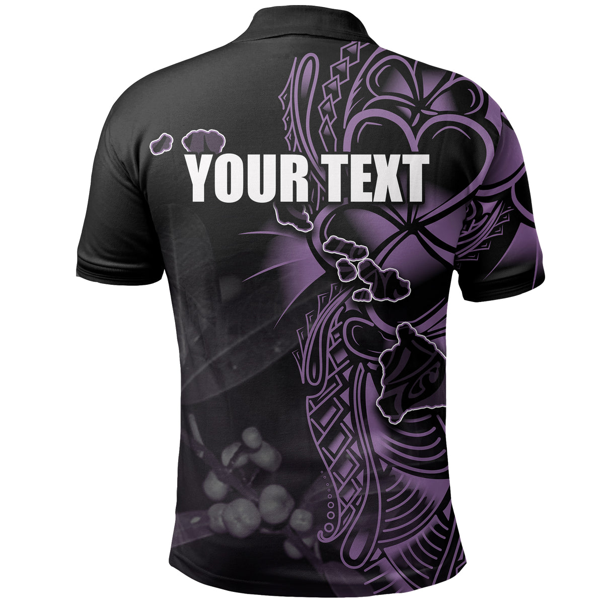 Custom Hawaiian Islands Polo Shirt Kauai LT6 - Polynesian Pride