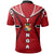 Tonga Polo Shirt Ngatu Coat Of Arms - Polynesian Pride