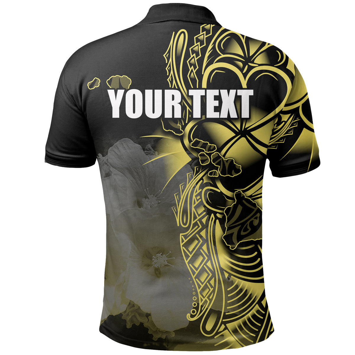 Custom Hawaiian Islands Polo Shirt Oahu LT6 - Polynesian Pride