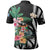 Fiji All Over Print Polo Shirt Coat Of Arms Polynesian With Hibiscus 2 - Polynesian Pride