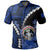 Custom Northern Mariana Islands Polo Shirt Polynesian Style Blue Color LT6 Blue - Polynesian Pride