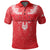 Tonga Rugby Polo Shirt Polynesian With Coat Of Arms Style Unisex Red - Polynesian Pride