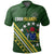 Cook Islands Rugby With Polynesian Polo Shirt Unisex Green - Polynesian Pride