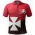 Wallis and Futuna Rugby Polo Shirt Polynesian Style Unisex Red - Polynesian Pride