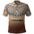 Custom Tonga Polo Shirt Ngatu Polynesian Gold Style LT6 Unisex Gold - Polynesian Pride