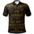 Samoa Polo Shirt Keep Calm Style Gold Patterns Unisex Gold - Polynesian Pride