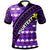 Hawaii Custom Polo Shirt Purple Hawaiian Tribal Seamless Pattern Unisex Purple - Polynesian Pride