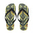 Polynesian Tattoo Flip Flops Black - Polynesian Pride