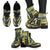 Polynesian Tattoo Leather Boots Black - Polynesian Pride