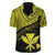 (Personalized) Hawaii Kanaka Map Polynesian Shirt - Kitta Style - Yellow - Polynesian Pride