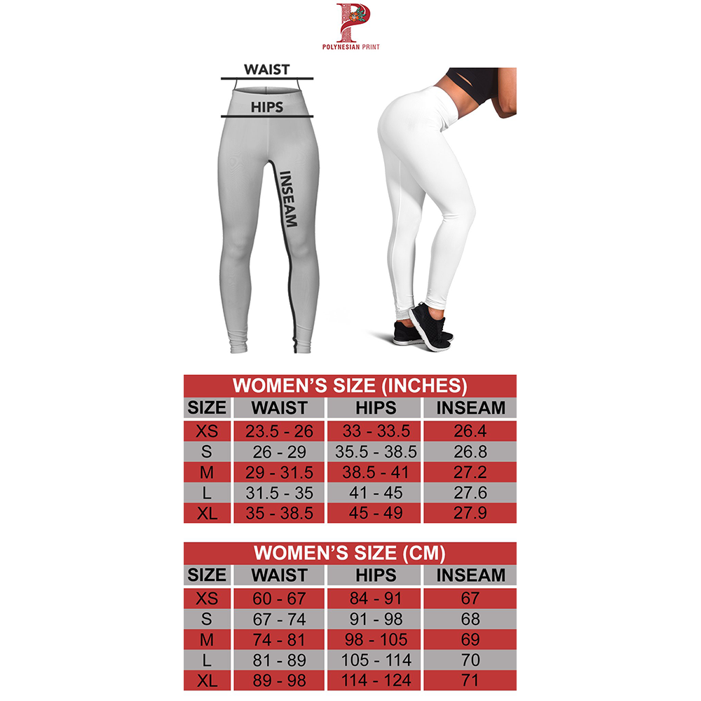 Tahiti Women's Leggings - Active Style - Polynesian Pride