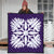 Hawaiian Royal Pattern Premium Quilt - Purple - A3 Style - AH - Polynesian Pride