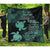 Hawaii Turtle Premium Quilt Hibiscus To My Wife Turquoise AH - Polynesian Pride