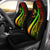 Tonga Custom Personalised Car Seat Covers - Reggae Polynesian Tentacle Tribal Pattern Universal Fit Reggae - Polynesian Pride